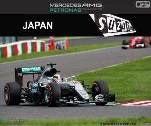 пазл Льюис Хэмилтон, Гран-при Японии 2016